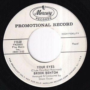 Brook Benton - Your Eyes / The Boll Weevil Song (A) RP-Q007