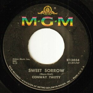 Conway Twitty - Sweet Sorrow / It's Drivin' Me Wild (A) RP-P542