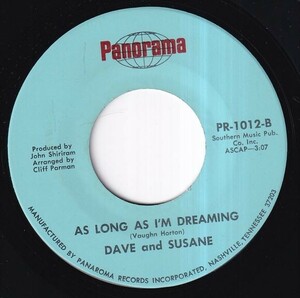 Dave And Susane - A Little Part Of You / As Long As I'm Dreaming (A) RP-Q047