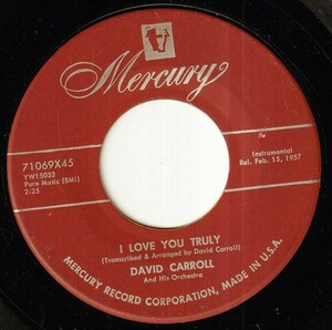 David Carroll & His Orchestra - The Ship That Never Sailed / I Love You Truly (A) RP-P471