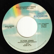 Elton John - Crocodile Rock / Elderberry Wine (A) RP-P065_画像1