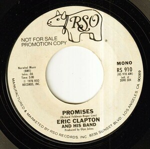 Eric Clapton And His Band - Promises (Mono) / Promises (Stereo) (A) RP-P480