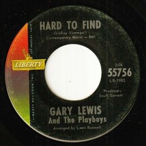 Gary Lewis And The Playboys - This Diamond Ring / Hard To Find (A) RP-P225_画像1