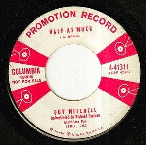 Guy Mitchell - Guilty Heart / Half As Much (A) RP-P399