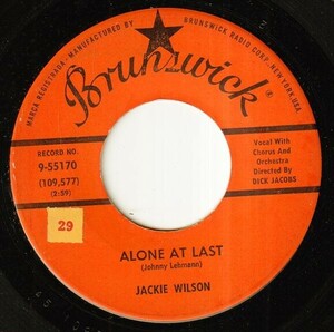 Jackie Wilson - Alone At Last / Am I The Man (A) OL-Q069