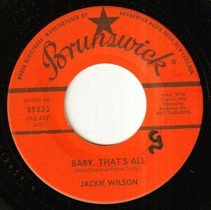 Jackie Wilson - Baby That's All / Forever & A Day (A) OL-Q073