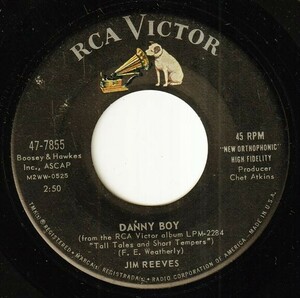 Jim Reeves - The Blizzard / Danny Boy (B) RP-P578