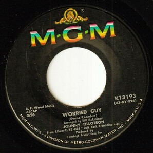 Johnny Tillotson - Worried Guy / Please Don't Go Away (A) RP-P446の画像1