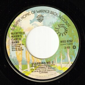 Manfred Mann's Earth Band - Blinded By The Light / Starbird No. 2 (A) RP-Q101の画像1