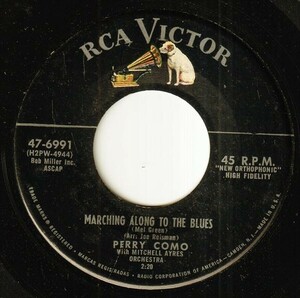 Perry Como With Mitchell Ayres Orchestra And The Ray Charles Singers - Dancin' / Marching Along To The Blues (A) OL-P175