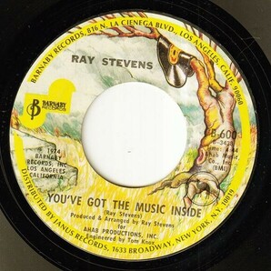 Ray Stevens - The Streak / You've Got The Music Inside (A) RP-P235の画像1