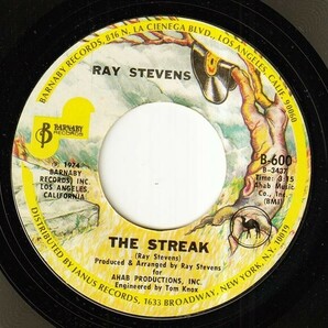 Ray Stevens - The Streak / You've Got The Music Inside (A) RP-P235の画像2