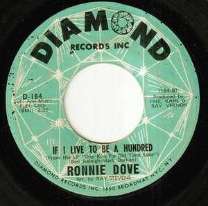 Ronnie Dove - A Little Bit Of Heaven / If I Live To Be A Hundred (C) RP-P328