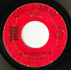 Ronnie Dyson - (If You Let Me Make Love To You Then) Why Can't I Touch You? / Girl Don't Come (A) SF-P460