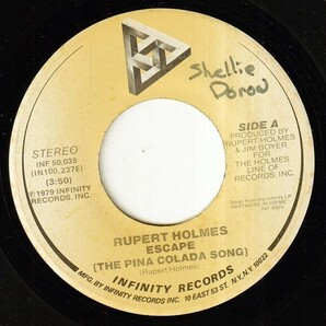 Rupert Holmes - Escape (The Pina Colada Song) / Drop It (A) RP-Q151の画像1