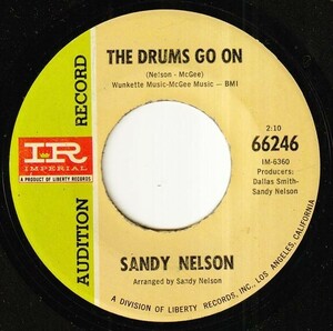 Sandy Nelson - The Drums Go On / The Drums Go On (A) RP-P236