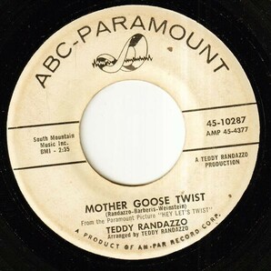 Teddy Randazzo - Mother Goose Twist / It's A Pity To Say Goodnight (C) OL-P308の画像1
