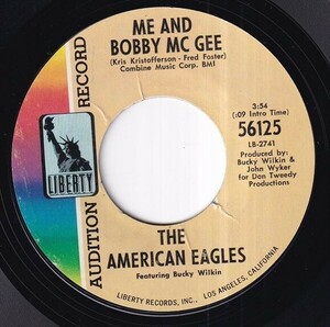 The American Eagles Featuring Bucky Wilkin - Me And Bobby McGee / Me And Bobby McGee (A) RP-Q015