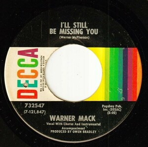 Warner Mack - I'll Still Be Missing You / Sunshine Bring Back My Sunshine (A) FC-P421