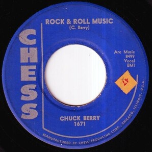 Chuck Berry - Rock & Roll Music / Blue Feeling (C) OL-Q214の画像2