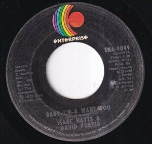 Isaac Hayes & David Porter - Ain't That Loving You (For More Reasons Than One) / Baby I'm-A Want You (B) SF-Q358