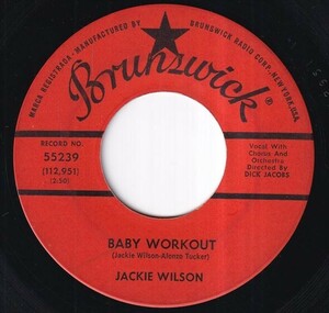 Jackie Wilson - Baby Workout / I'm Going Crazy (Gotta Get You Off My Mind) (B) SF-Q398