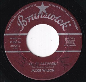 Jackie Wilson - I'll Be Satisfied / Ask (B) OL-Q350