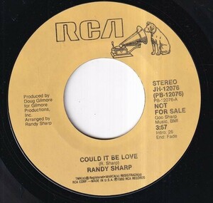 Randy Sharp - Could It Be Love (Mono) / Could It Be Love (Stereo) (A) RP-Q442