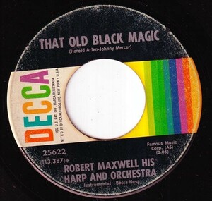 Robert Maxwell His Harp And Orchestra - Shangri-La / That Old Black Magic (C) RP-Q269