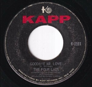 The Four Lads - Goodbye Mr. Love / Just Young (B) RP-Q378