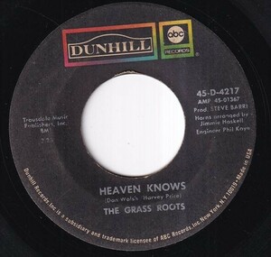 The Grass Roots - Heaven Knows / Don't Remind Me (C) RP-Q313