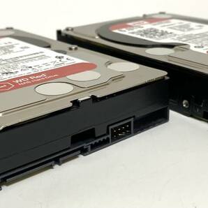 ★Western Digital WD Red 6TB x 2台（計12TB) 3.5インチ 内蔵HDD WD60EFAX ウエスタンデジタル ハードディスクドライブ I240425の画像7