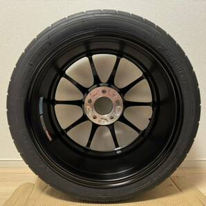 タイヤ&ホイール未使用 中古4本セット 18インチ 5H-114.3 8.5J+32 225/40R18 WedsSport TC105X FORGED YOKOHAMA ADVAN A052 の画像6