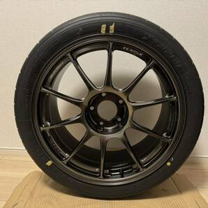 タイヤ&ホイール未使用 中古4本セット 18インチ 5H-114.3 8.5J+32 225/40R18 WedsSport TC105X FORGED YOKOHAMA ADVAN A052 の画像5