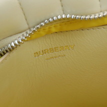 中古 バーバリー 斜め掛け ショルダーバッグ レディース ブランド BURBERRY スモール レザー 8046227 ホワイト バッグ_画像10