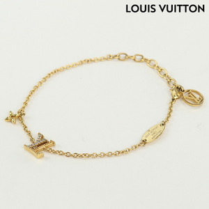 中古 ルイヴィトン ブレスレット レディース ブランド LOUIS VUITTON LV アイコニック M00587 ゴールド アクセサリー