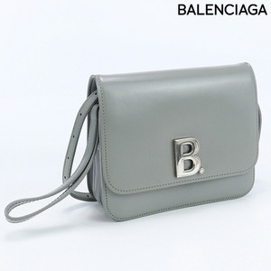  б/у Balenciaga наклонный .. сумка на плечо женский бренд BALENCIAGA B. Logo сумка на плечо кожа серый сумка 