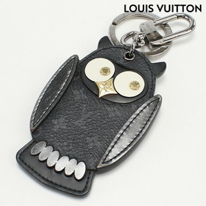  used Louis Vuitton key ring unisex brand LOUIS VUITTONporutokre*ouru metal M69482 black small articles 