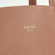 中古 セリーヌ トートバッグ レディース ブランド CELINE バーティカル カバ スモール レザー ピンク_画像7