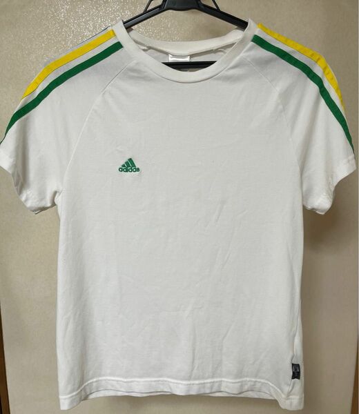 アディダス adidas Tシャツ 半袖Tシャツ 半袖 ランニング サッカー　レトロ