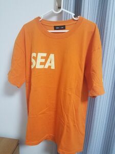 wind and sea　WDS-CS-155　XL 半袖 Tシャツ オレンジ　ウィンダンシー