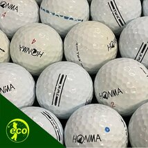 ロストボール ホンマ TW-X ホワイト 50球 Bランク TWX 中古 ゴルフボール ロスト HONMA エコボール_画像1