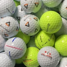 ロストボール テーラーメイド TP5 TP5x 2021年 10球 A+ABランクマーカー入り 中古 ゴルフボール ロスト TaylorMade エコボール_画像3