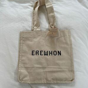 EREWHON エラワン　エレウォン　エコバッグ　トートバッグ　ナチュラル