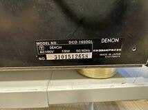 DENON DCD-1650GL CDプレーヤー オーディオ機器 現状品●通電確認のみ_画像8