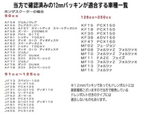 MF02 フュージョン ホンダ純正 オイル交換ステッカー6枚＆M12オイルオイルドレンパッキン6枚セット　送料185円_画像4