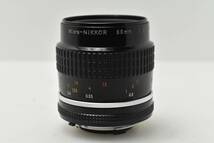 【B品】NIKON ニコン Ai-S 55mm F2.8［00775140］_画像10