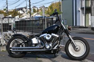 ★☆Buy Now!Authorised inspectionR6/7迄!SoftailFLSTF1450ファットボーイ Eキャブ絶good condition格安!ボバーチョッパー☆★