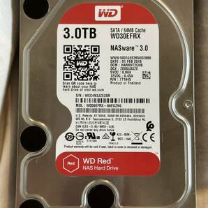 WD Red WD30EFRX 3.5インチ 3TB SATA HDD ハードディスクWestern Digital ウエスタンデジタルの画像1
