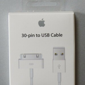 ★【未使用】Apple純正 アップル 30-pin to USB Cable「MA591FE/C」30ピン－USBケーブル ★の画像1